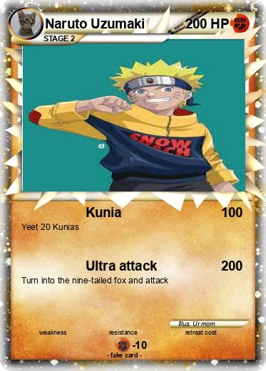 Pokemon Naruto Uzumaki