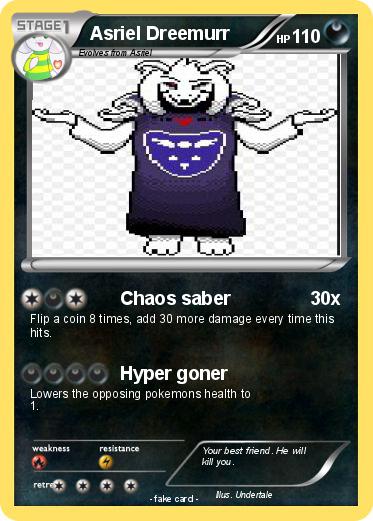 Pokemon Asriel Dreemurr