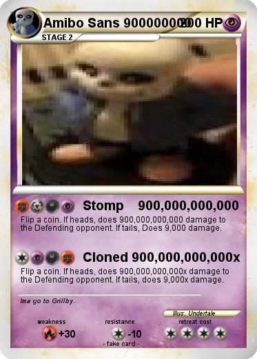 Pokemon Amibo Sans 900000000