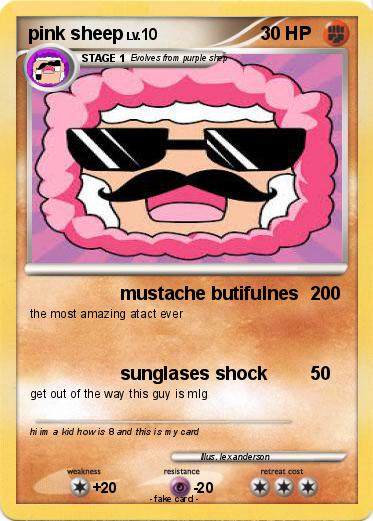 Pokemon pink sheep