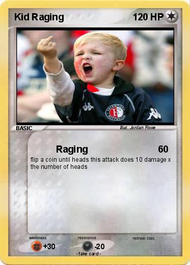 Pokemon Kid Raging