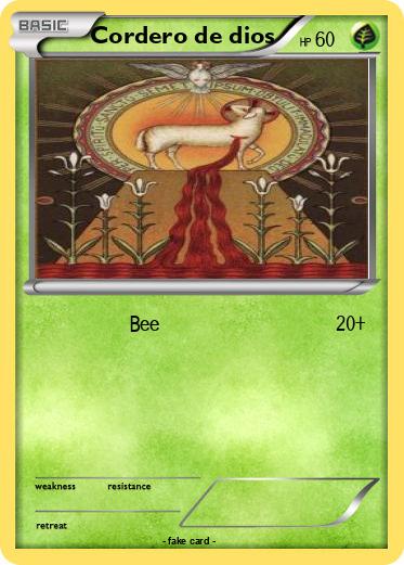 Pokemon Cordero de dios