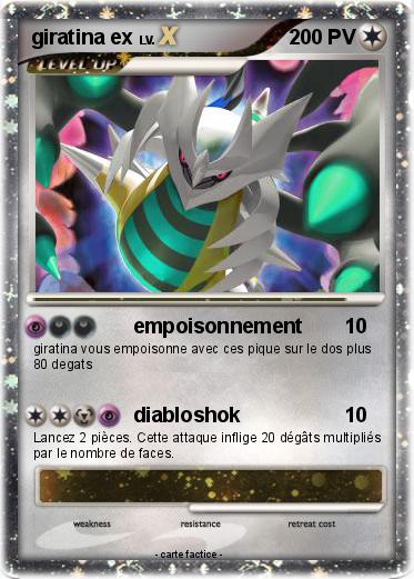Pokemon giratina ex