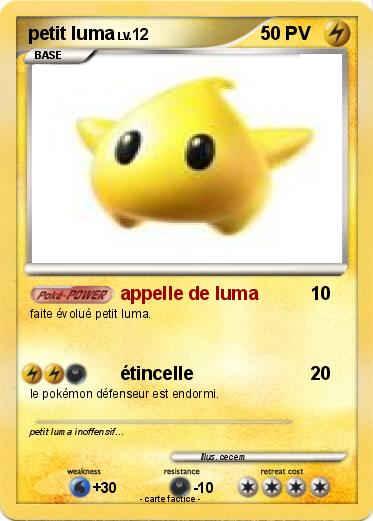 Pokemon petit luma