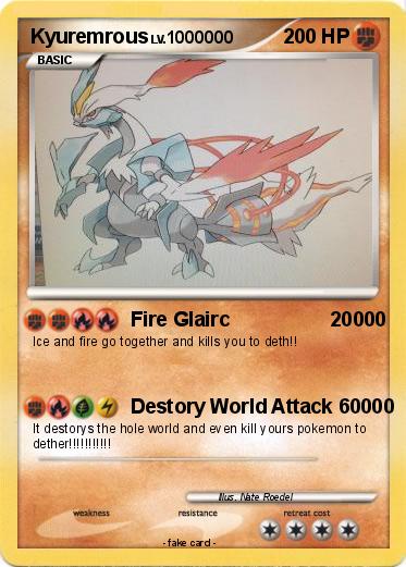 Pokemon Kyuremrous