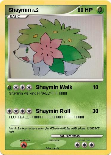Pokemon Shaymin