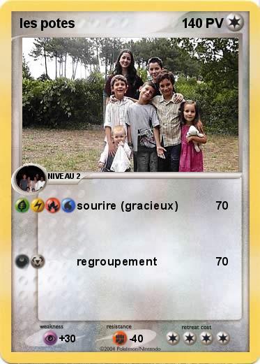 Pokemon les potes
