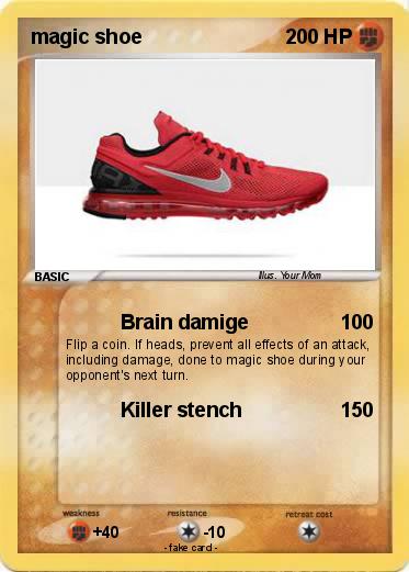 Pokemon magic shoe