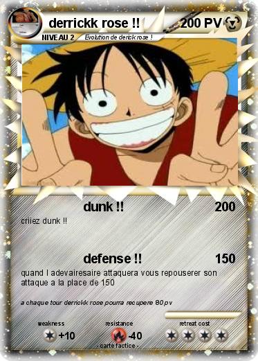 Pokemon derrickk rose !!