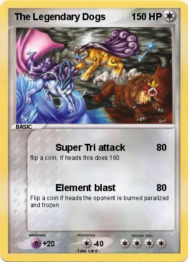 Pokemon The Legendary Dogs