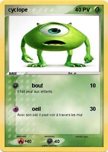 Pokemon cyclope