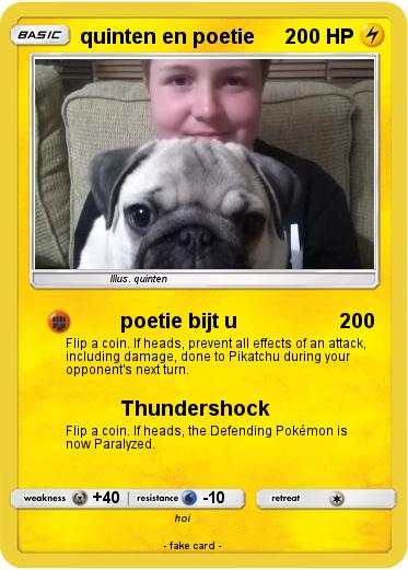 Pokemon quinten en poetie