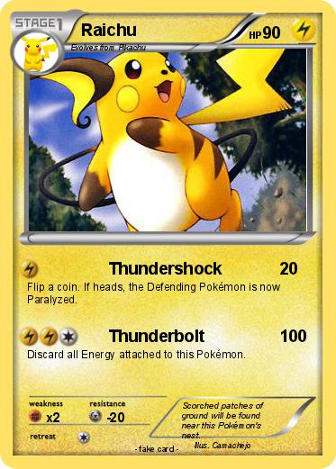 Pokemon Raichu