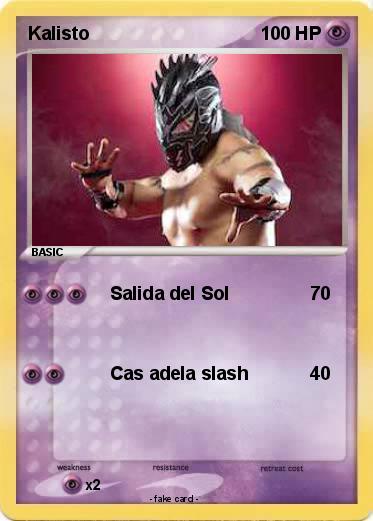Pokemon Kalisto