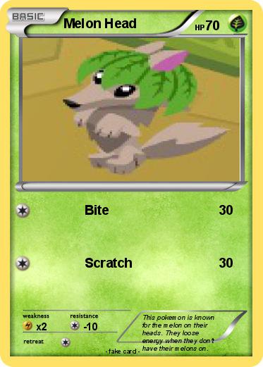 Pokemon Melon Head