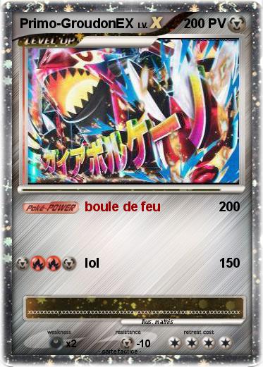 Pokemon Primo-GroudonEX