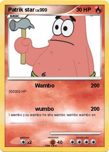Pokemon Patrik star