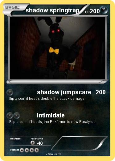 Pokemon shadow springtrap