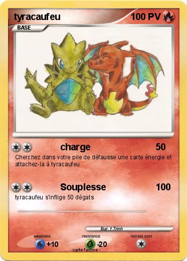 Pokemon tyracaufeu
