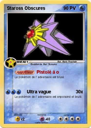 Pokemon Staross Obscures