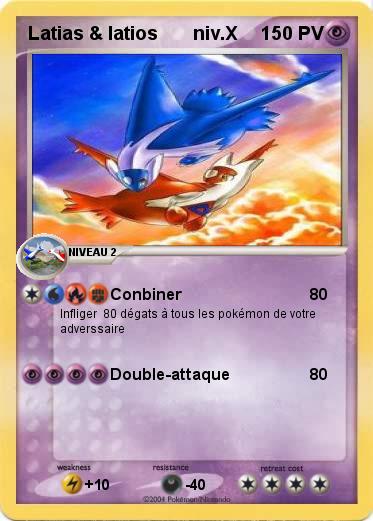 Pokemon Latias & latios       niv.X