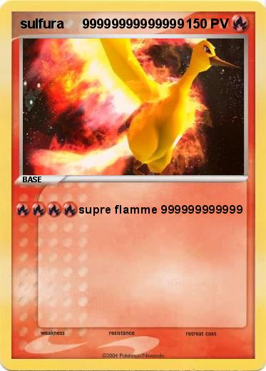 Pokemon sulfura     99999999999999
