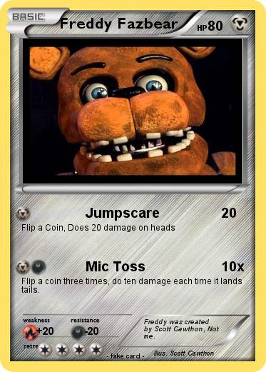 Pokemon Freddy Fazbear