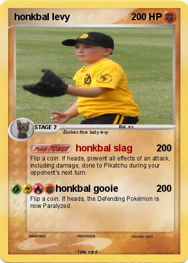 Pokemon honkbal levy