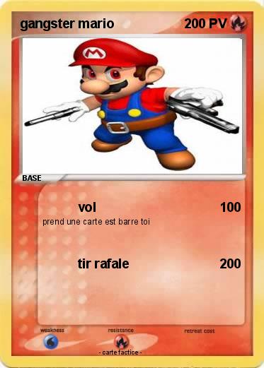 Pokemon gangster mario
