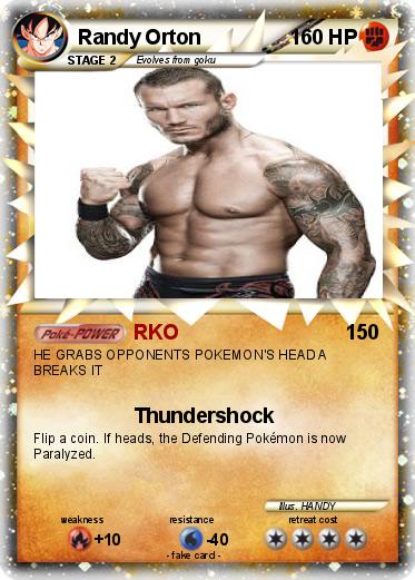 Pokemon Randy Orton