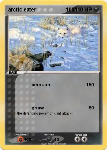 Pokemon arctic eater                    100