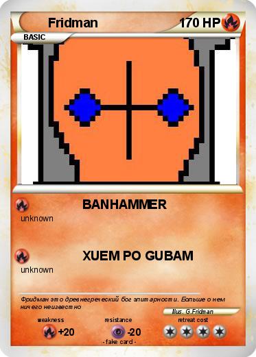 Pokemon Fridman
