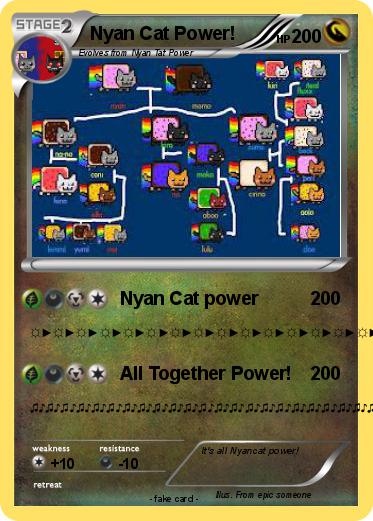 Pokemon Nyan Cat Power!