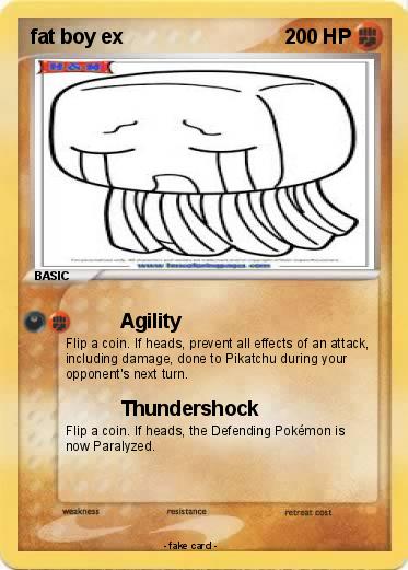 Pokemon fat boy ex