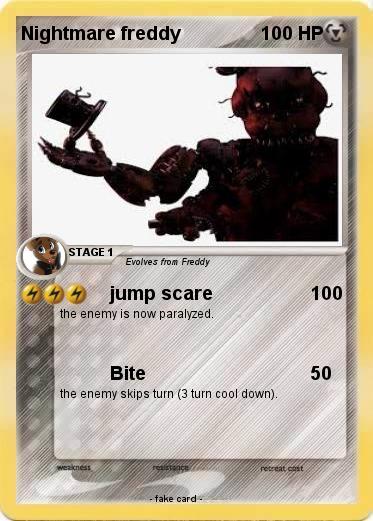 Pokemon Nightmare freddy