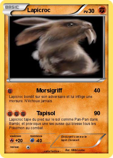 Pokemon Lapicroc