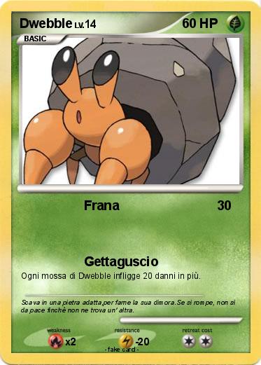 Pokemon Dwebble