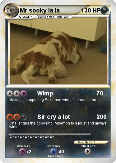 Pokemon Mr sooky la la