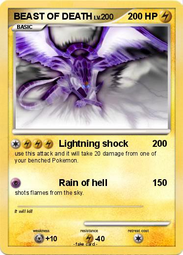 Pokemon BEAST OF DEATH