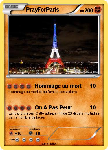 Pokemon PrayForParis