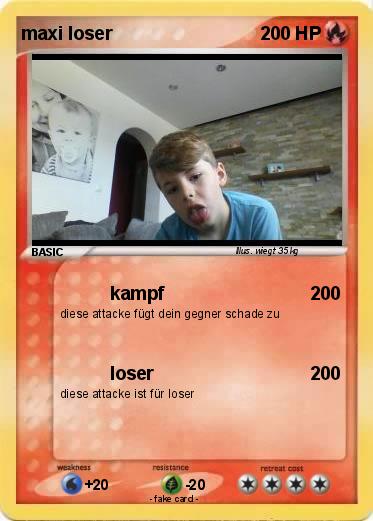 Pokemon maxi loser