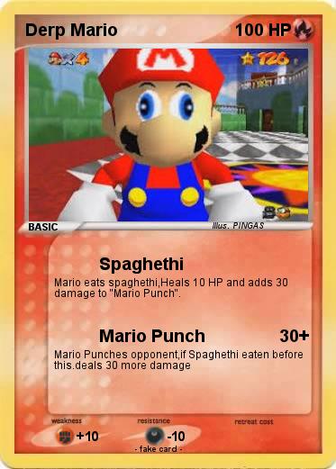 Pokemon Derp Mario