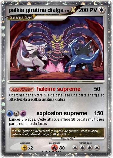 Pokemon palkia giratina dialga