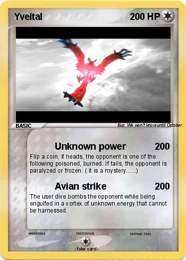 Pokemon Yveltal