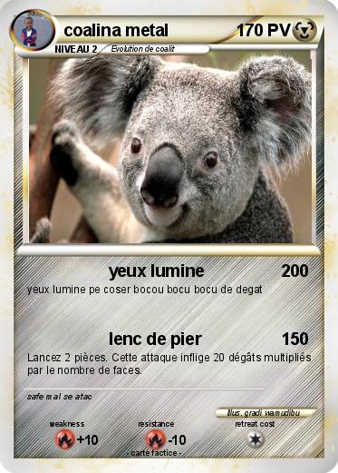 Pokemon coalina metal