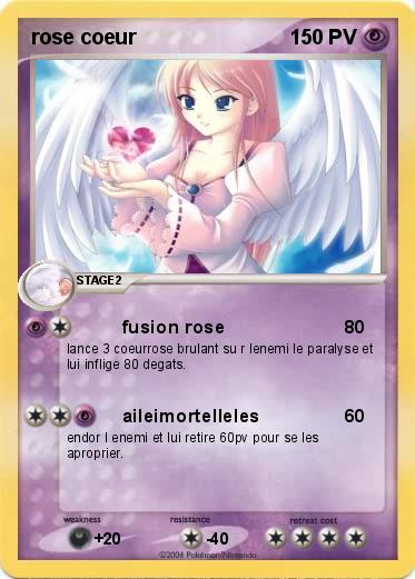 Pokemon rose coeur