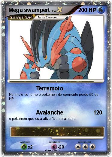 Pokemon Mega swampert