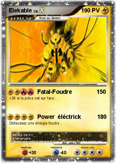Pokemon Elekable