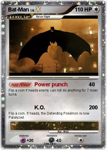 Pokemon Bat-Man