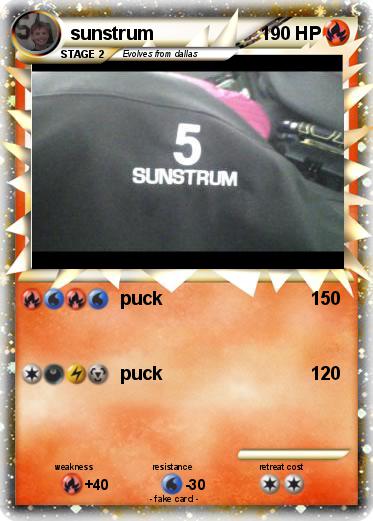 Pokemon sunstrum